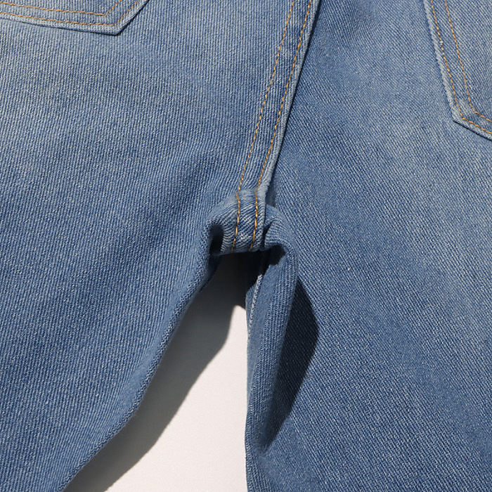SUPER WHOLESALE | Cut-Out Design High-Waist Denim Pants