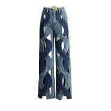 SUPER WHOLESALE | Twist-Front High-Waist Wide-Leg Pants