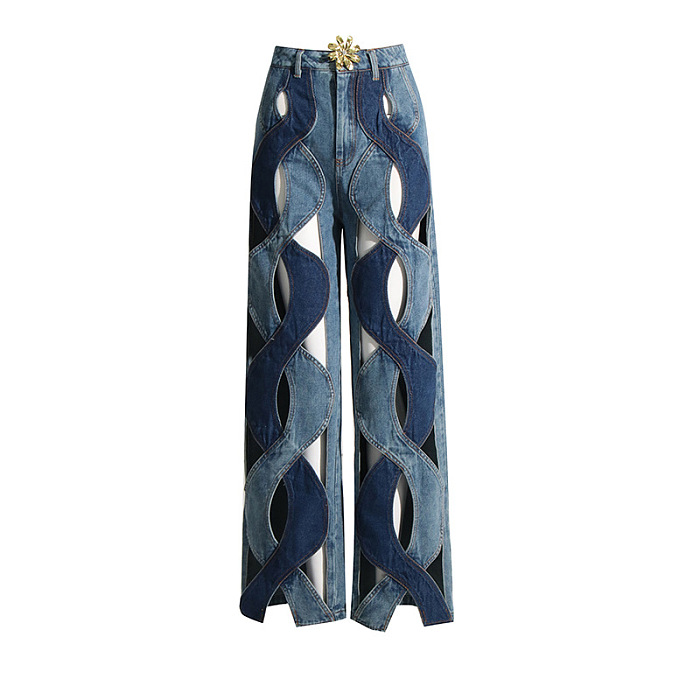 SUPER WHOLESALE | Twist-Front High-Waist Wide-Leg Pants