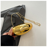 SUPER WHOLESALE | Oval-Shaped Single-Shoulder Crossbody Bag