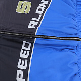 SUPER WHOLESALE | Color-Block Printed Quilted Loose Jacket