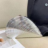 SUPER WHOLESALE |Shell Acrylic Clutch Bag