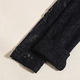 SUPER WHOLESALE |Cut-Out Strap Lace Bodysuit