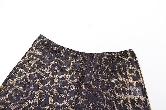 SUPER WHOLESALE | Leopard See-through Pants Set