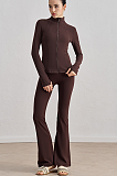 SUPER WHOLESALE | Stretch Active Set in Brown