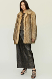 SUPER WHOLESALE | Faux Fox Fur Coat