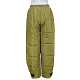 SUPER WHOLESALE | Warm Fleece-Lined Drawstring Long Pants