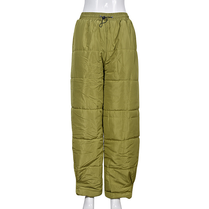 SUPER WHOLESALE | Warm Fleece-Lined Drawstring Long Pants