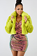 Copy SUPER WHOLESALE | Faux Fur Cardigan Short Fleece Coat in Rose