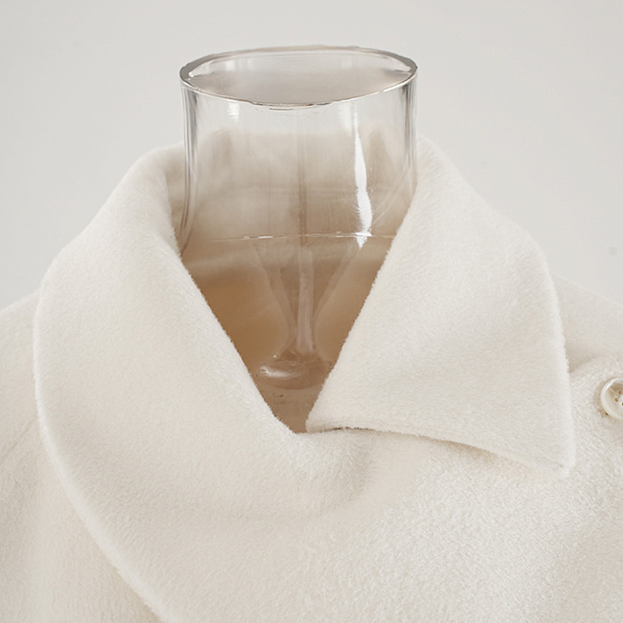 SUPER WHOLESALE | Double-Breasted Wool Coat