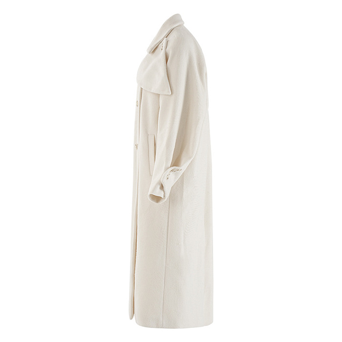 SUPER WHOLESALE | Double-Breasted Wool Coat
