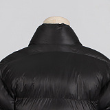 SUPER WHOLESALE | Slim-Fit Long-Sleeve Tie-Up Down Coat