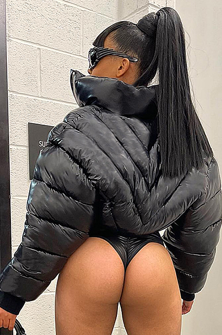 SUPER WHOLESALE | Faux Fur Cardigan Short Fleece Coat in in Black
