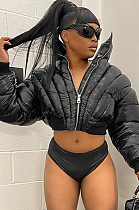 SUPER WHOLESALE | Faux Fur Cardigan Short Fleece Coat in in Black