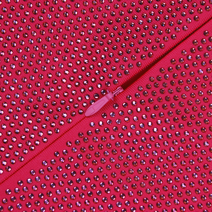 SUPER WHOLESALE | Rhinestone Strapless Mini Skirt