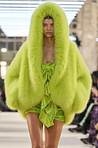 SUPER WHOLESALE | Faux Fox Fur Hooded Coat