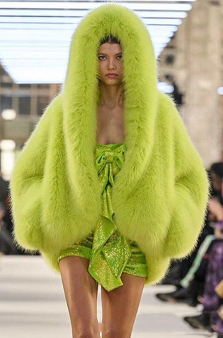 SUPER WHOLESALE | Faux Fox Fur Hooded Coat