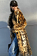 SUPER WHOLESALE |Leopard Print Faux Fur Coat