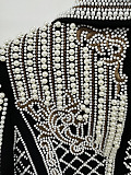 SUPER WHOLESALE | Embroidered Rhinestone Beaded Short Jacket