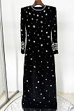 SUPER WHOLESALE | Rhinestone-Embellished Fitted Evening Gown