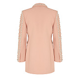 SUPER WHOLESALE | Beaded and Rhinestone Embellished Blazer