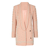 SUPER WHOLESALE | Beaded and Rhinestone Embellished Blazer
