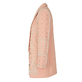 SUPER WHOLESALE | Beaded and Rhinestone Embellished Blazer