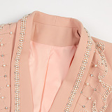 SUPER WHOLESALE | Beaded and Rhinestone Embellished Blazer