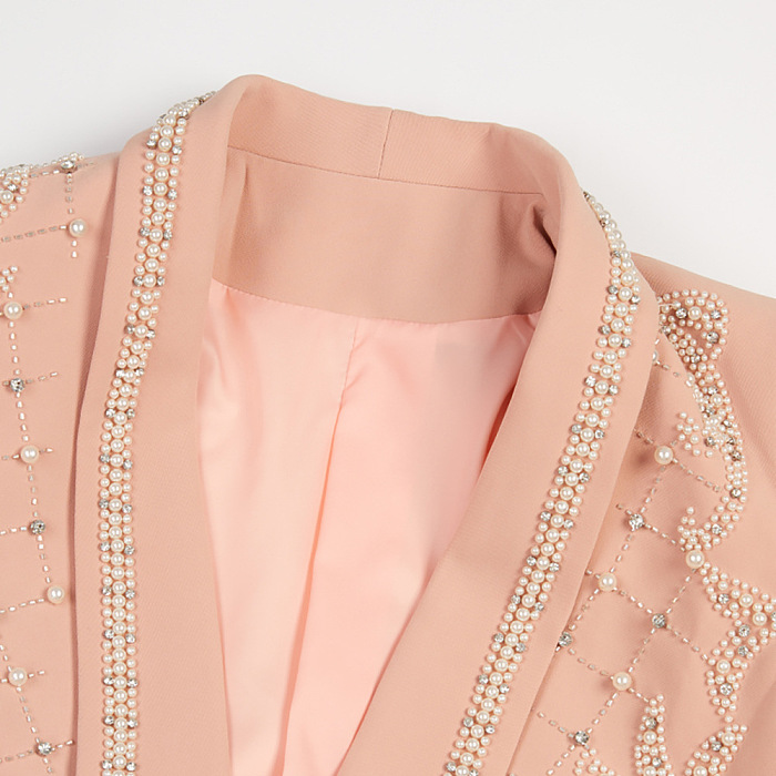 SUPER WHOLESALE | Beaded and Rhinestone Embellished Blazer