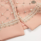 SUPER WHOLESALE | Beaded and Rhinestone Embellished Blazer