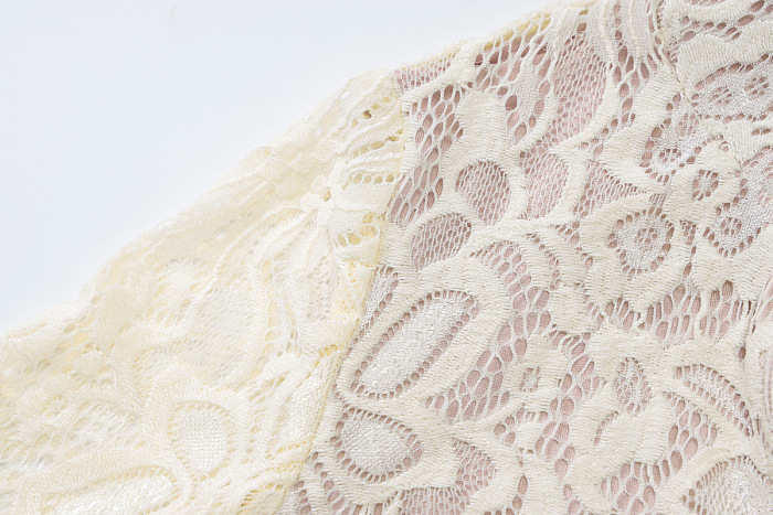 SUPER WHOLESALE | Lace Cutout Bodycon Bell Sleeve Dress