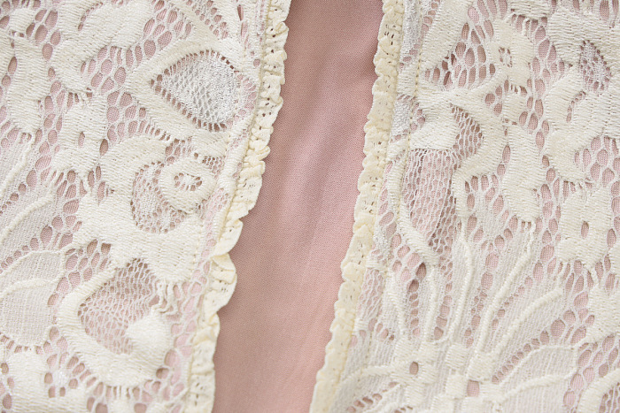 SUPER WHOLESALE | Lace Cutout Bodycon Bell Sleeve Dress