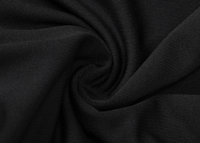 SUPER WHOLESALE | V-Neck Backless Tie Fitted Pleated Dress