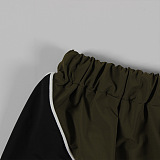 SUPER WHOLESALE | Skirt Set with Zipper Tracking Top