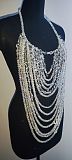 SUPER WHOLESALE | Halter beaded hollow out backless cut out top