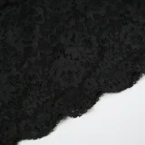 SUPER WHOLESALE | Lace Mesh Splicing Sheer Sleeveless Strapless Dress