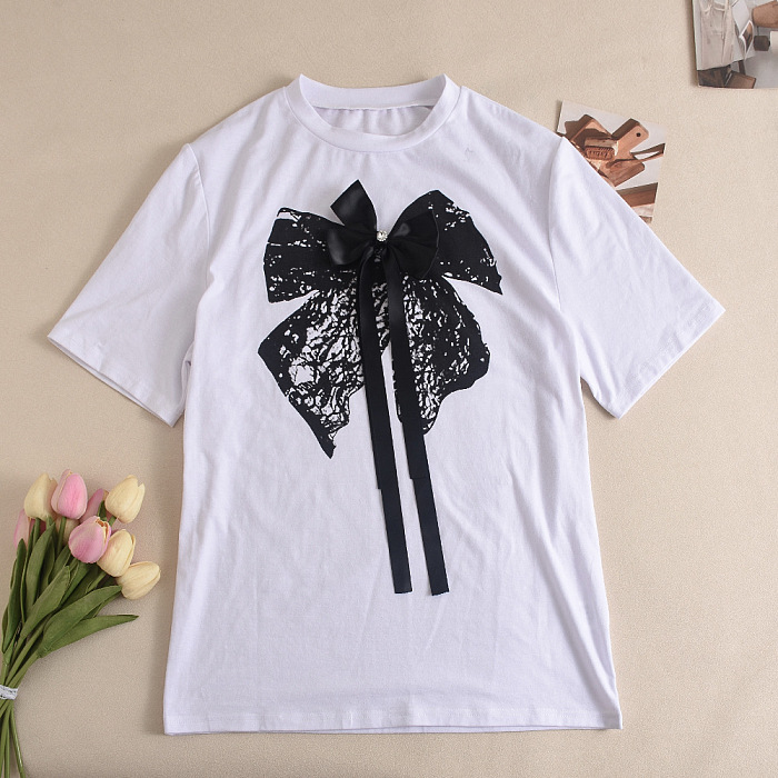 SUPER WHOLESALE | 3D Butterfly Lace Shorts Set