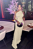 SUPER WHOLESALE | One-Shoulder Floor-Length Dress