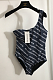 SUPER WHOLESALE | Monogram One Shoulder One-piece Swimwear