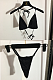 SUPER WHOLESALE | Bikini 2Pieces Swimwear in Black