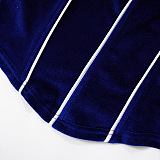 SUPER WHOLESALE |  Beaded velvet contrast backless tube top