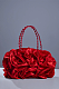 SUPER WHOLESALE |  Adahy Flower Satin Bag In Red