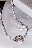 SUPER WHOLESALE | Bling Bling Rose Necklace