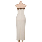 SUPER WHOLESALE |  Lace Spaghetti Strap Bodycon Dress