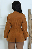 SUPER WHOLESALE |  Zipped Patchwork Romper