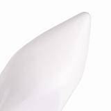 SUPER WHOLESALE | Pointed Toe Patent Leather Stretch Pants Boots in White