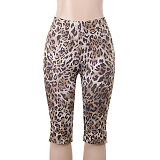 SUPER WHOLESALE |  Leopard Printed 5point  Shorts