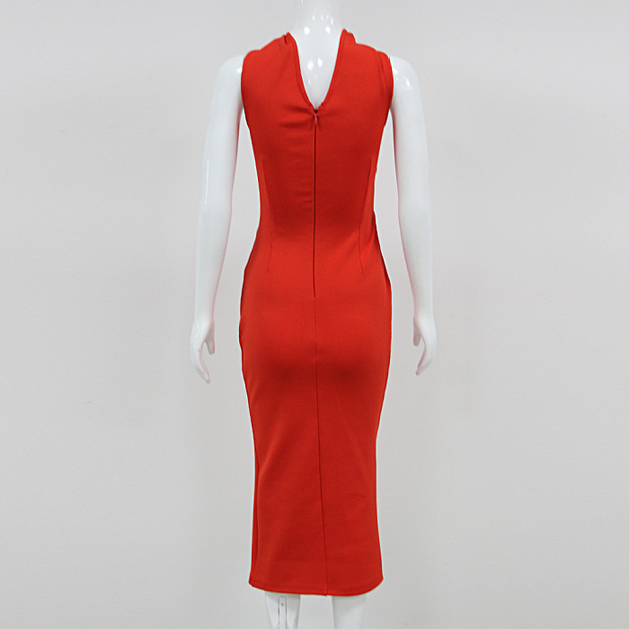 SUPER WHOLESALE | Ozzie Cutout Ruched Bandage Dress