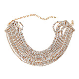SUPER WHOLESALE | Jago Multi Layered Crystal Necklace