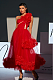SUPER WHOLESALE |Ghslaine One Shoulder Tulle Midi Dress